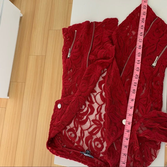 PREMISE STUDIO open jacket red - Picture 9 of 10